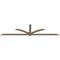 Ekena Millwork Redmond Smooth Timber Gable Bracket, Douglas Fir, 108"W x 27"H x 1 1/2"D x 3 1/2"F, 6/12 Pitch GBW108X27X0204RED00SDF - alternate 4
